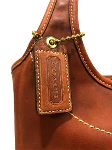 Coach Ergo Natural Vintage Vachetta WHISKEY Leather Legacy XL Tote