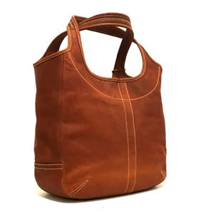 Coach Ergo Natural Vintage Vachetta WHISKEY Leather Legacy XL Tote