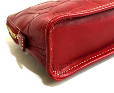 小物 Rere Coach Signature Accessory Case Red 小物 Rere Coach