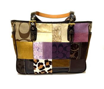 バッグ Coach Multi Color Suede Bag Pouch Set バッグ Coach Multi Color Suede Bag Pouch Set Coach Multi Color