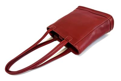 NICE Coach Vintage Bleecker RED Leather Shopper Shoulder Bag Purse