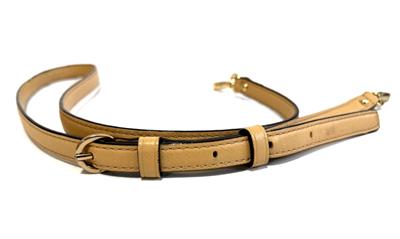 Coach replacement strap Tan Leather adjustable Gold Buckle Coach Vintage Replacement Strap Vachetta Leather Adjustable  main image 3