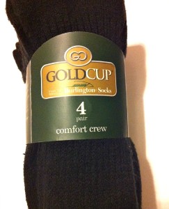 Shopdotbags : NWT Gold Cup Comfort Crew Burlington Socks 4 Pair Black ...