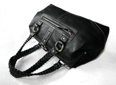 BAGATT dámske kožené členkové čižmy na zips   čierne D31 A9637 4000