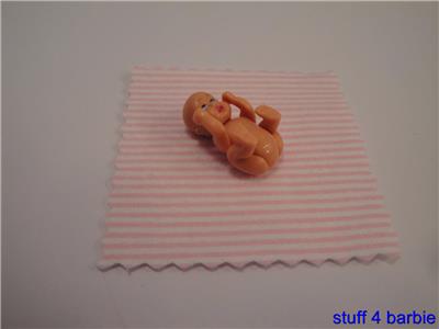 Fits in Belly LQQk Barbie Doll House Nursery Doctor Happy Family Midge/'s Baby