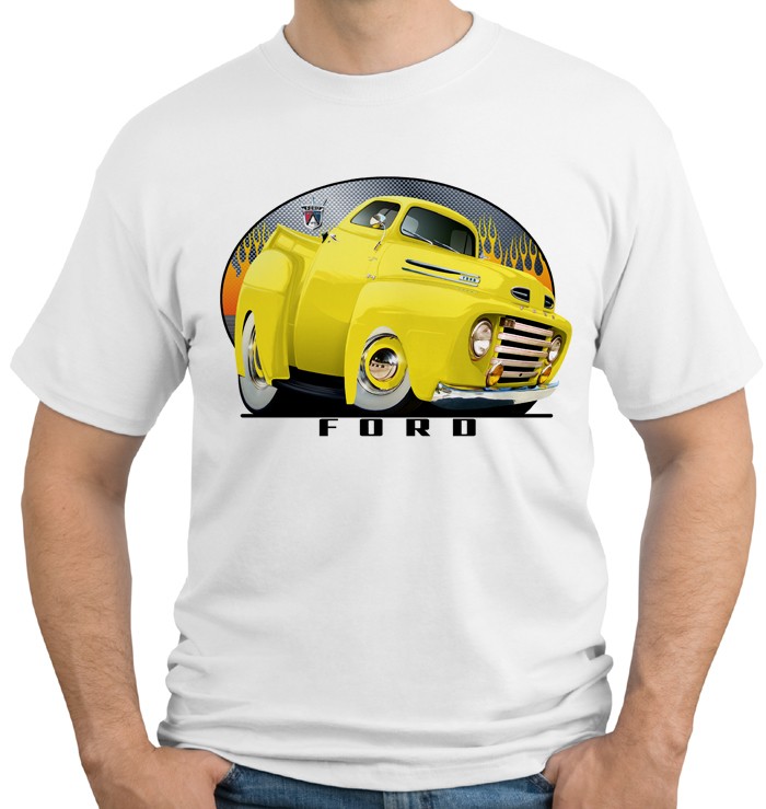 1950 Ford truck shirt #4
