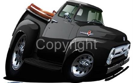 Ford f100 cartoon #8