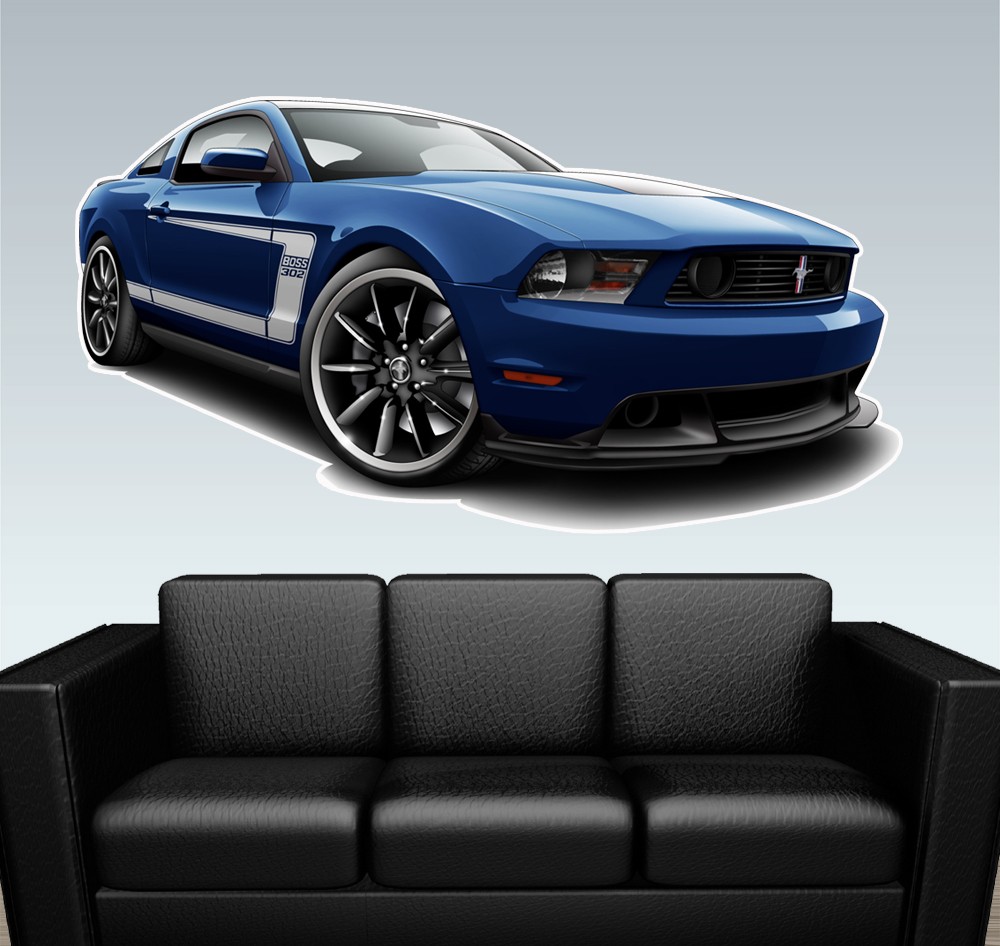 Ford mustang wall murals #3