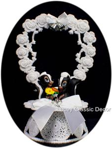Mariage Gateau Dessus Fleur The Skunk Disney Bambi Haut Tout Mon CÅur Ebay