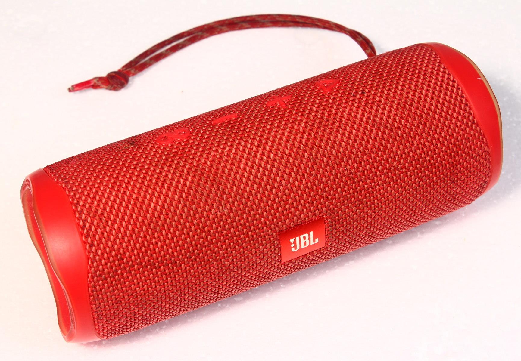 JBL Flip 5 Wireless Bluetooth Speaker - Blue / Red - Picture 6 of 7