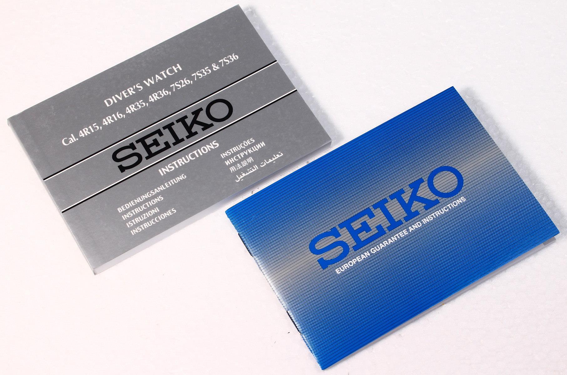 Folletos Seiko 2R05 4R15 4R34 4R35 5M82 5M85 6R35 7D46 7T92 V110 V131 V172 - Imagen 15 de 28