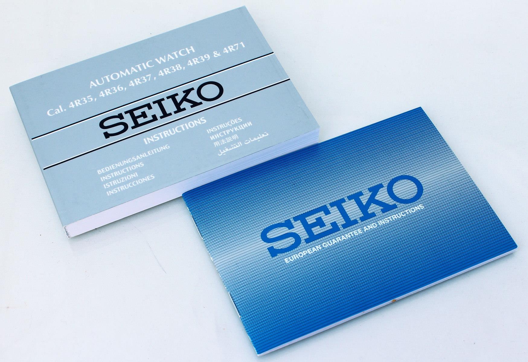 Folletos Seiko 2R05 4R15 4R34 4R35 5M82 5M85 6R35 7D46 7T92 V110 V131 V172 - Imagen 16 de 28