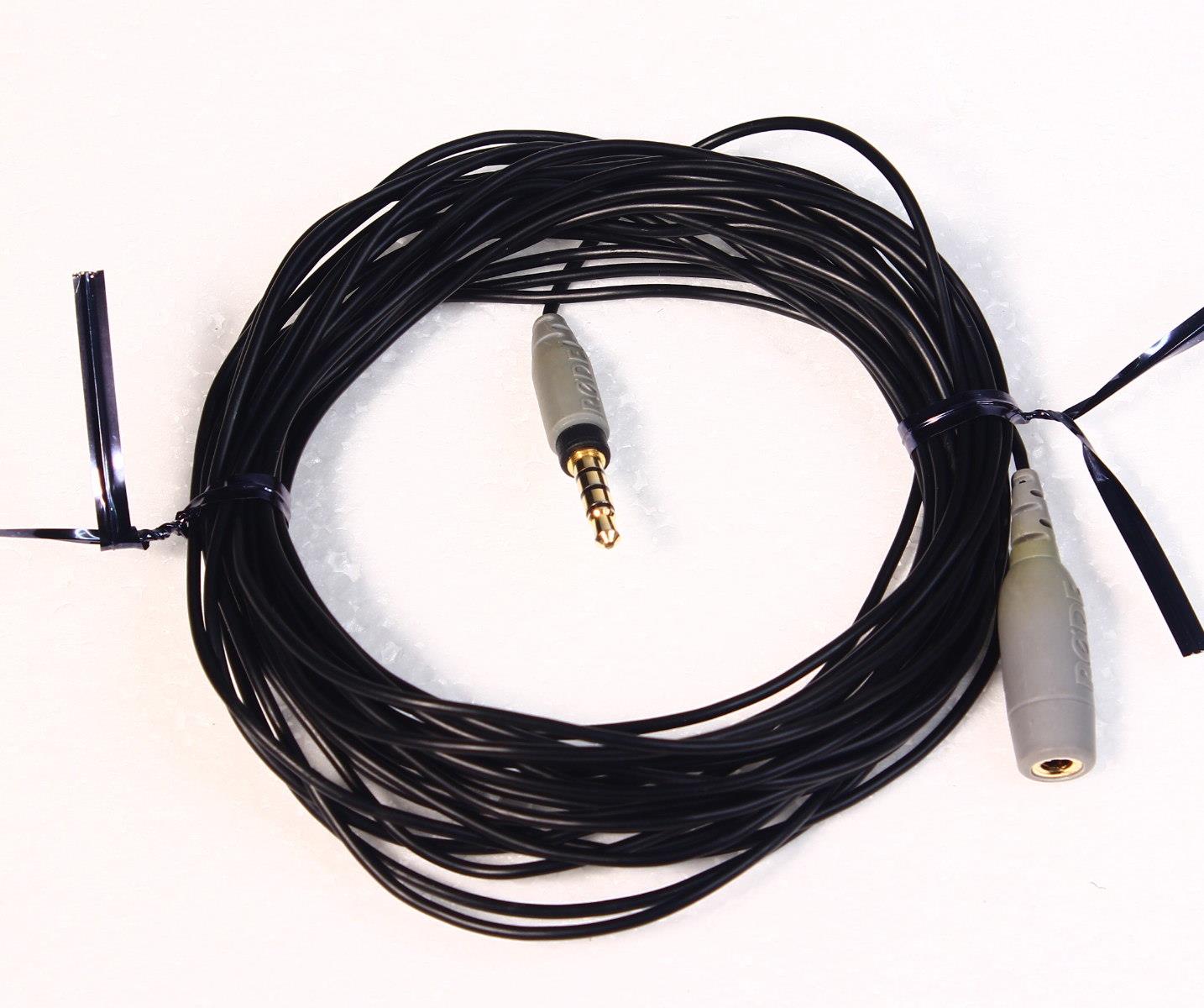 Microfono a condensatore per bavero marca Rode Lavalier / cavo di prolunga microfono 6 m - Foto 6 di 6