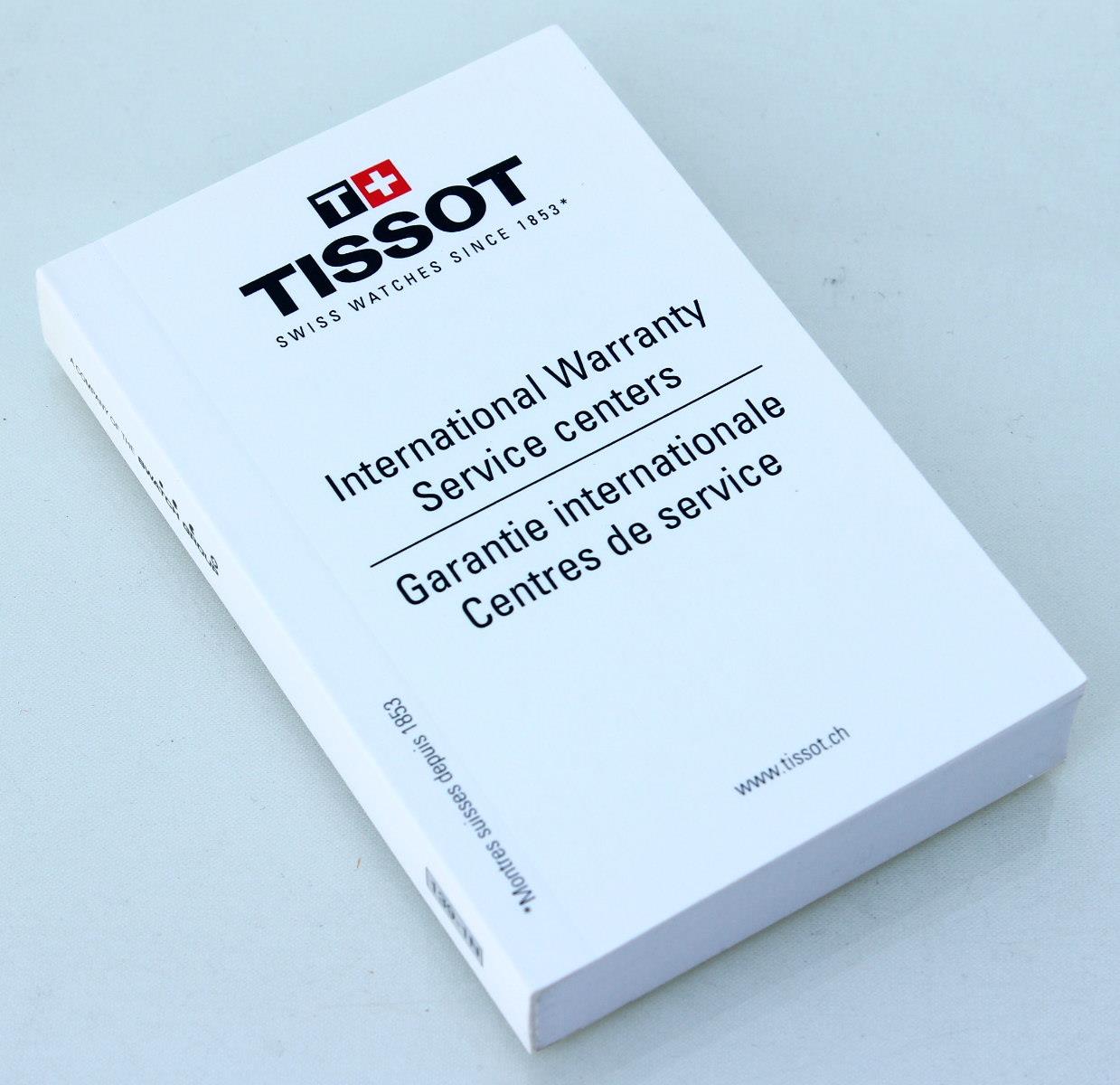 Tissot Watch Booklets 2-3 Hands Chronographs Quickstart Warranty G10 G15 Analog - Picture 10 of 16