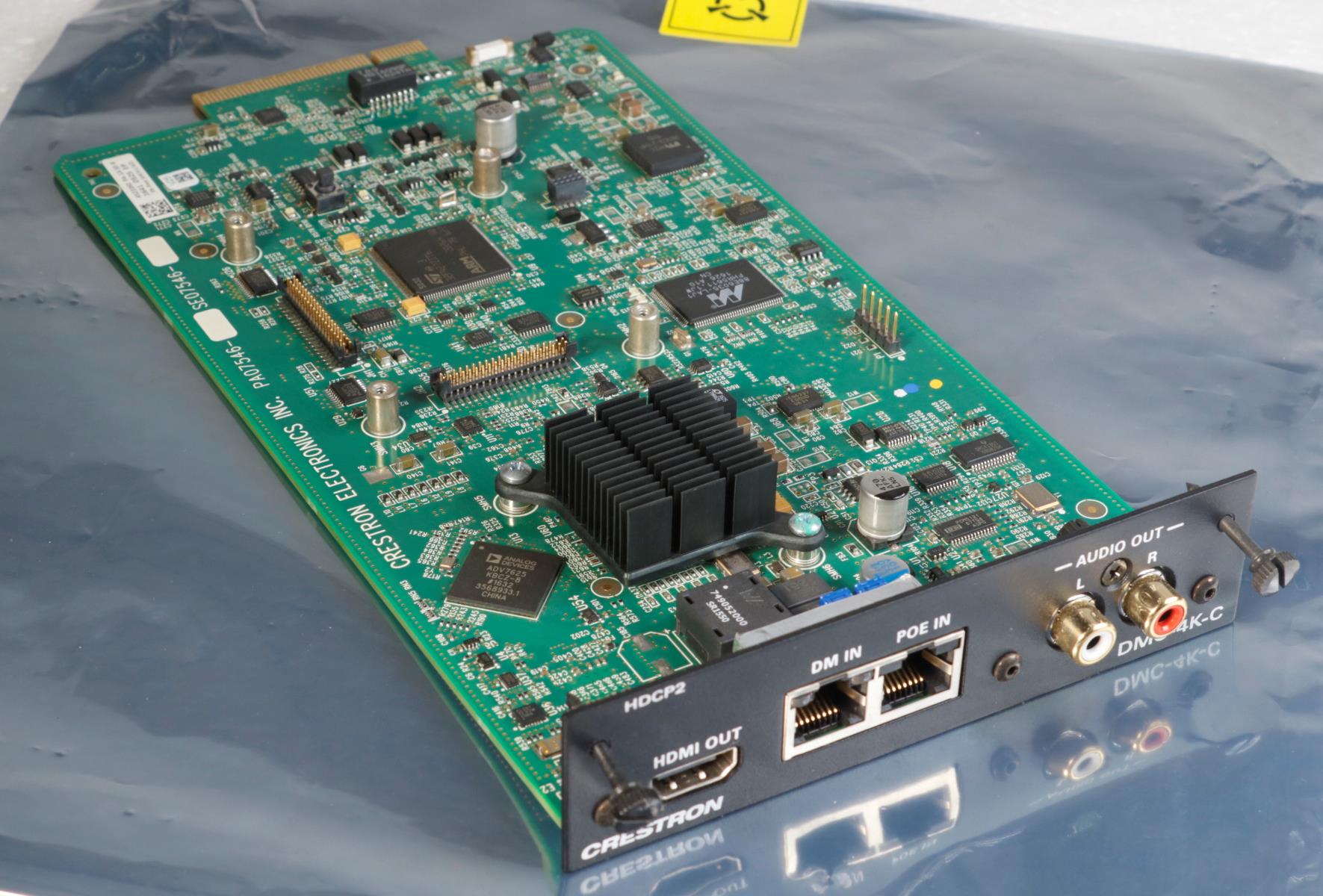 Tarjeta LAN Crestron HDCP2 DMC-4K-C DMC-4K-CO-HD HDBaseT 4K 8G+ I/P HDMI Audio O/P - Imagen 10 de 12