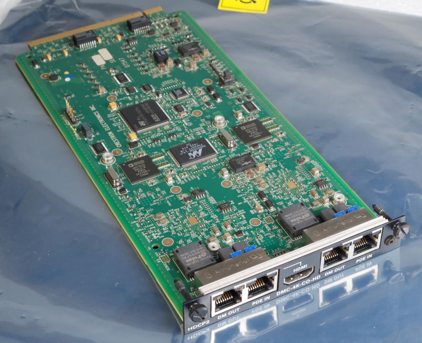 Tarjeta LAN Crestron HDCP2 DMC-4K-C DMC-4K-CO-HD HDBaseT 4K 8G+ I/P HDMI Audio O/P - Imagen 11 de 12