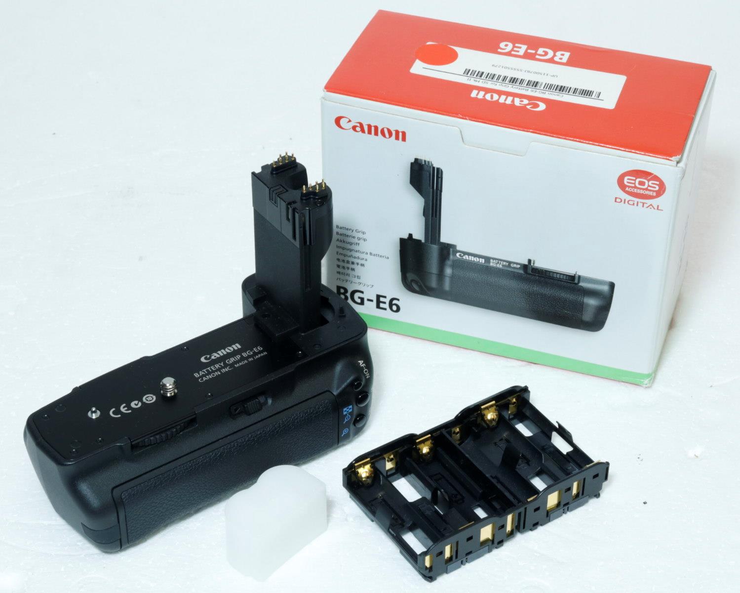 Canon BG-E11 / BG-E6 / BG-E7 Battery Handle Grip for EOS 5D 7D DSLR Cameras - Picture 6 of 8