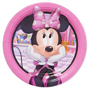 Amscan Minnie Mouse Round Dessert Paper Plates - 7 Inch, Pack Of 8, Multicolor, For Birthday Parties & Themed Events - View #13