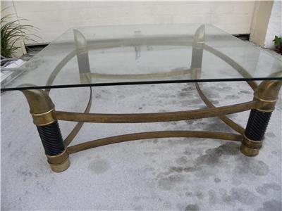 mid century italian tomasso barbi attr. faux tusk brass coffee mid century italian tomasso barbi attr. faux tusk brass coffee