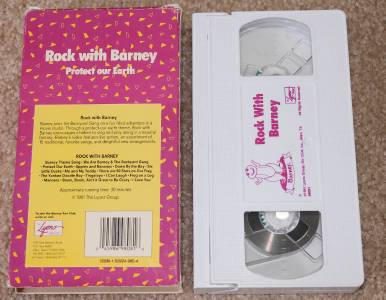 Barney 4 VHS Tapes 034 Rock with Barney 034 034 Barney 039 s Best ...