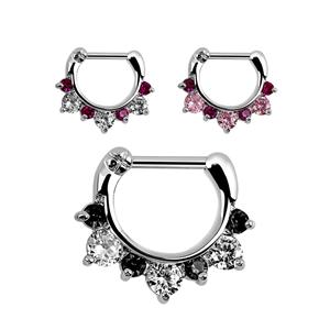 316l 16g surgical septum clicker shambala