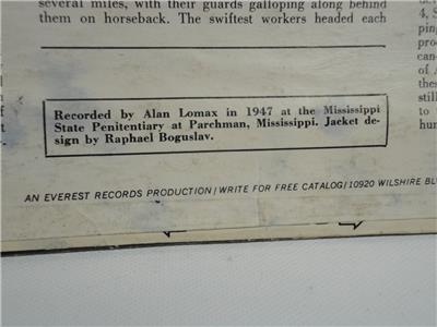 Alan Lomax - Negro Prison Songs Mississippi State