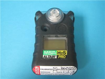 Msa Altair Pro H2S Handheld Portable Single Gas Detector ...