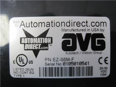 Automation Direct Eztouch Ez S6m F Monochrome Touch Screen Panel Works Great Business Industrial Hmi Open Interface Panels Alberdi Com Mx See our 2020 brand rating for automation direct, avg, autotech / viktron group and analysis of 1 automation direct, avg.