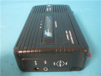 GE 3-5301B Cassette Player Portable Compact Personal Tape Recorder
