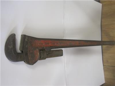 Ridgid 48 Heavy Duty Straight Pipe Wrench The Ridge Tool Co Made