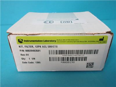 Brand New Lot of 18 Instrumentation Laboratory ACL 500/CTS