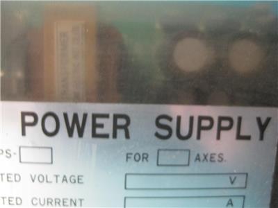 OKUMA DC POWER SUPPLY DCPS-2 FOR 4 AXES AXIS AC200V DC 60A W