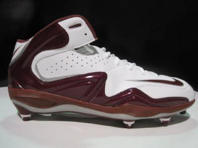 maroon nike football cleats