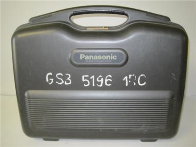 PANASONIC HARD CASE BLACK CAMERA VHS MOVIE SYSTEM CASE VW