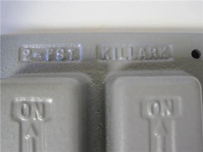 HUBBELL KILLARK FCLT Weatherproof Cover,For Toggle Switch