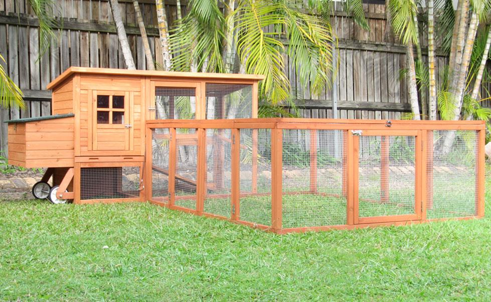 Plastic chicken coop tray 