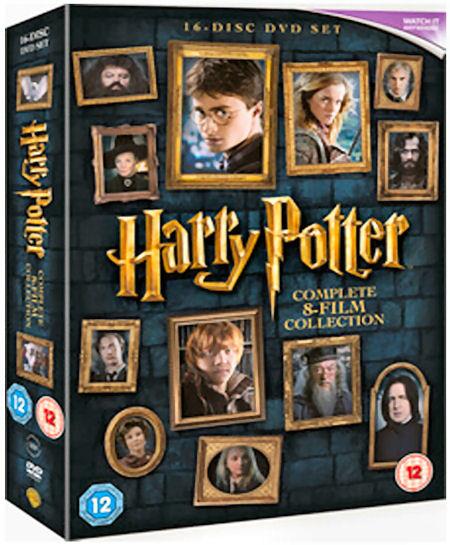 HARRY POTTER: COMPLETE DVD MOVIE COLLECTION 1 2 3 4 5 6 7 8 1-8 *NEW ...