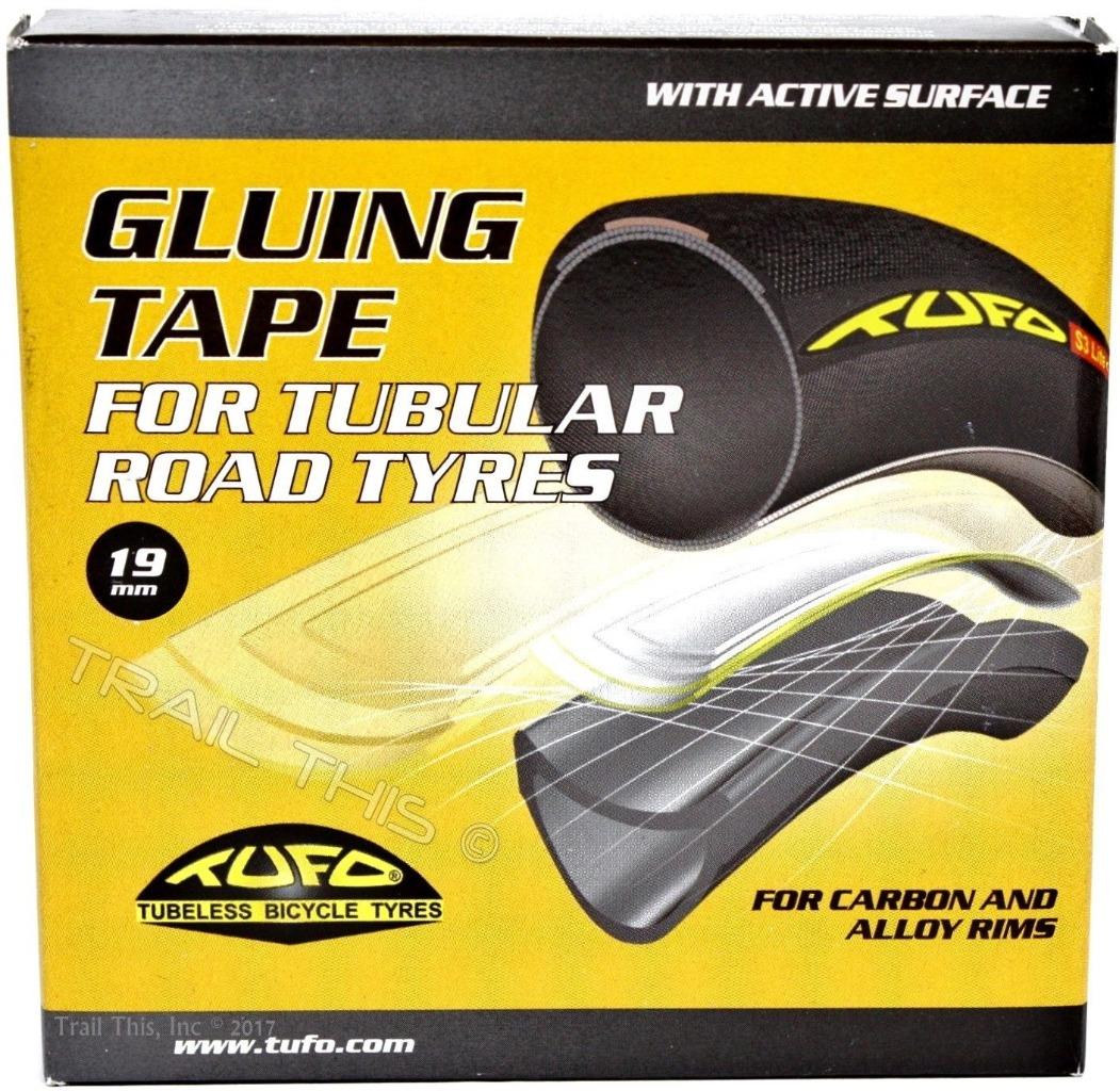 3 Three Pack of TUFO Gluing Tape for Road Bike Tubular Tires 19mm x 2-Meters