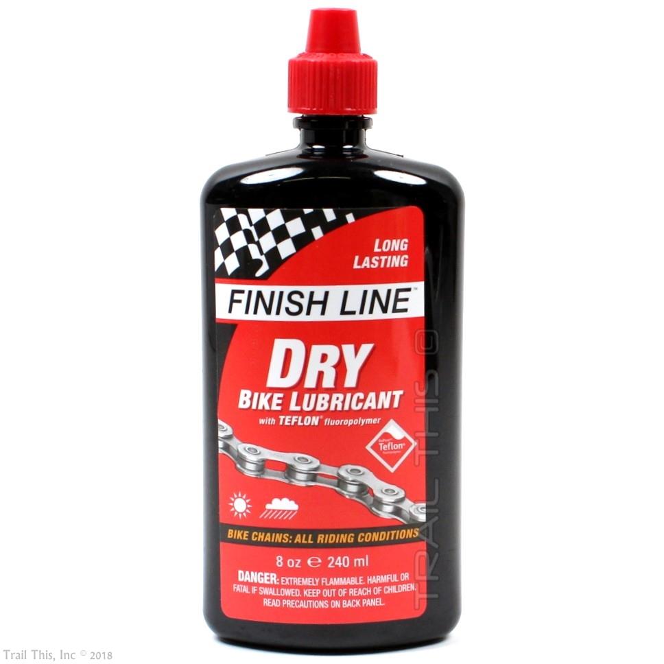 1 Or 2 Pack Finish Line Dry 8oz Teflon Bike Chain Lube Lubricant All Condition Ebay