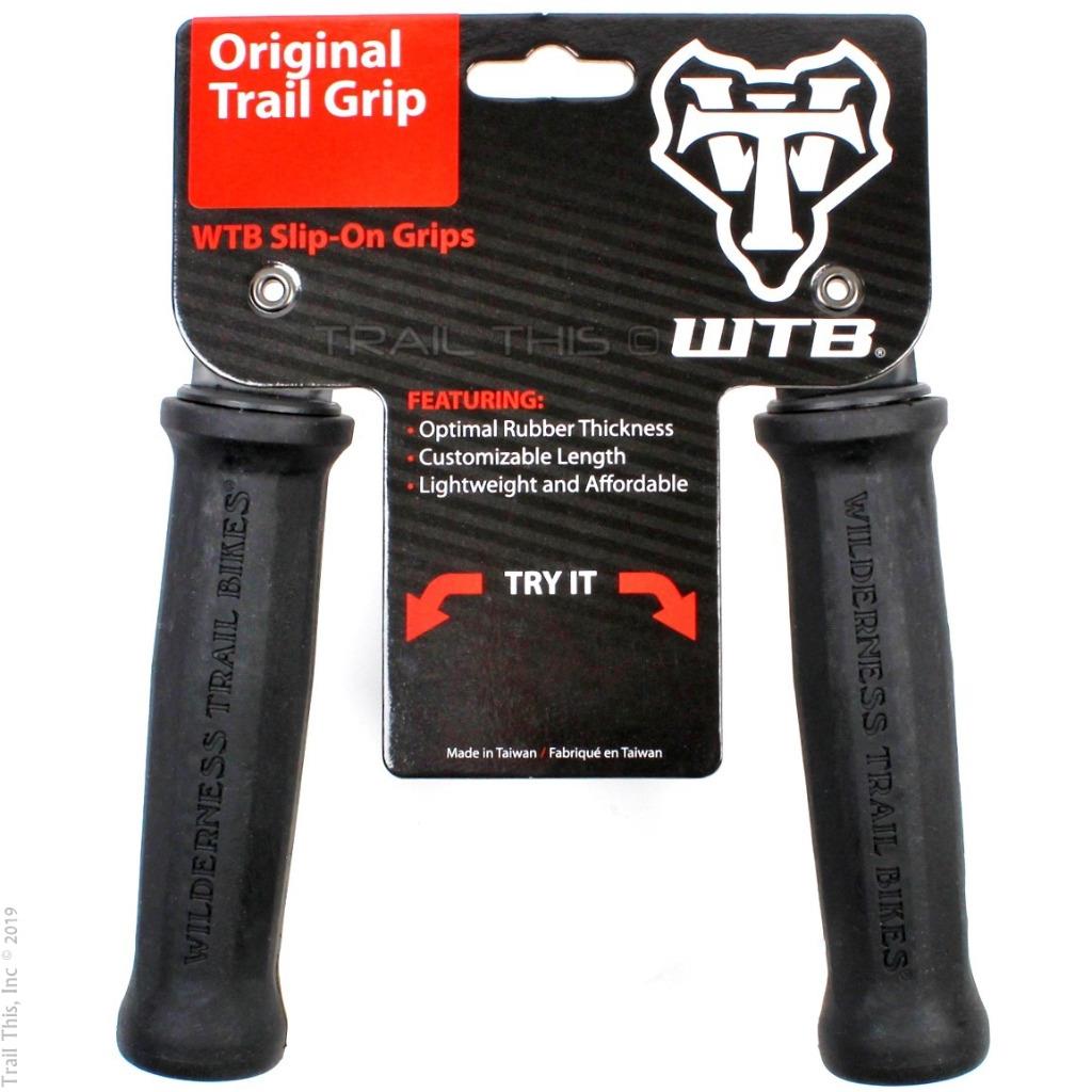 Wtb Original Trail Handlebar Grips-Black-130mm-New