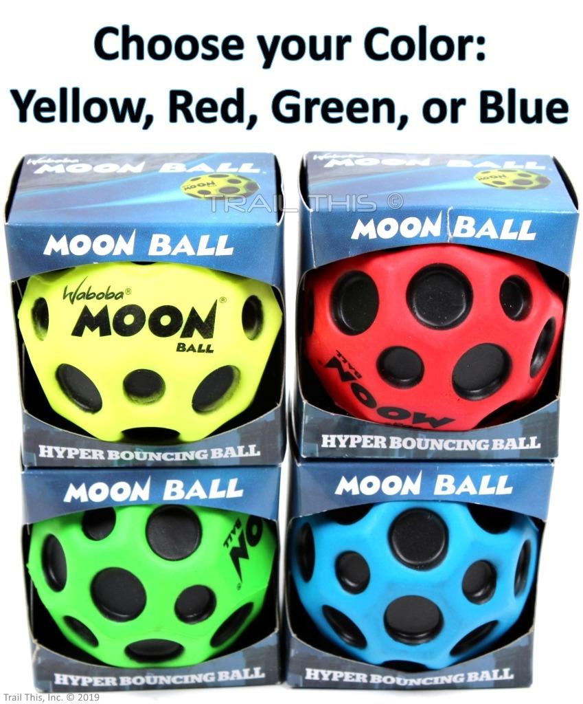 Waboba Moon Ball Outdoor Kids Hyper High Bouncing Ball Toy