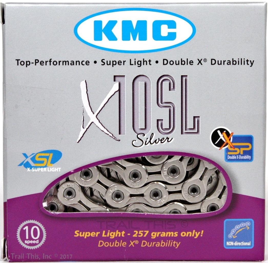 KMC X10.93 10-Speed Stretch-Proof Bike Chain 116L fits Shimano SRAM Campagnolo