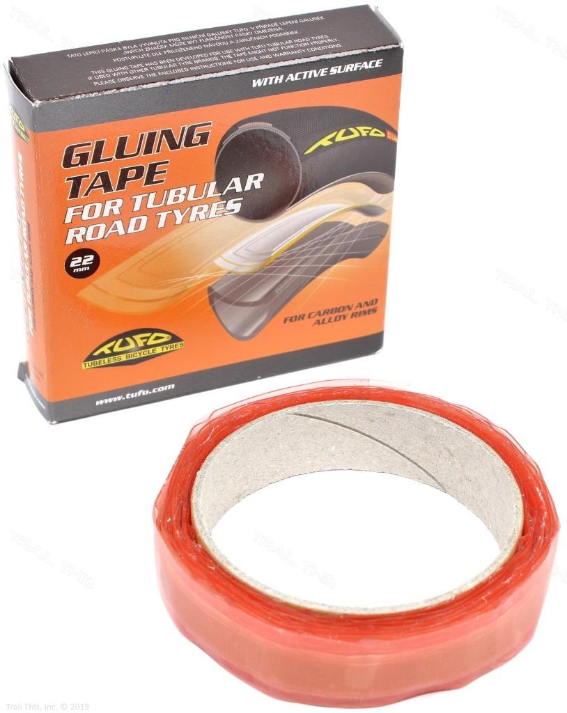3 Three Pack of TUFO Gluing Tape for Road Bike Tubular Tires 19mm x 2-Meters