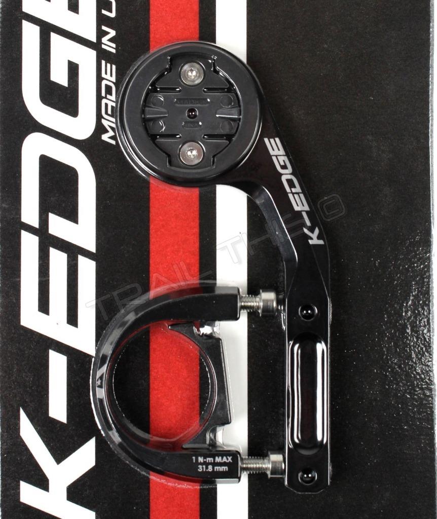 K-EDGE GARMIN SPORT COMPUTER MOUNT-31.8-BLACK NEW K13-1100-31.8-BLK