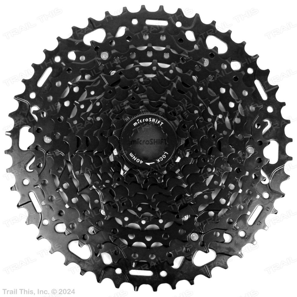 microSHIFT ADVENT X Bicycle Cassette 10 Speed 11-48t ED Coated