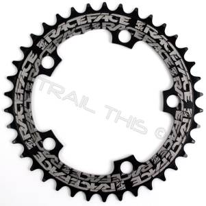 First Road Bike Oval Narrow Wide Single Chainring BCD 110mm 