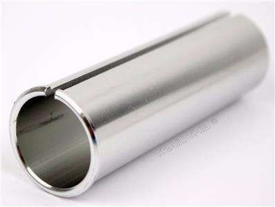 2.6MM SHIM 27.2MM SEATPOST TO 29.8MM SILVER BICYCLE SEAT POST SHIM