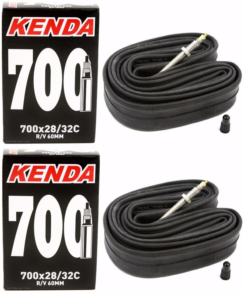5 x Road Bike Inner Tubes Size 700C x 23-28 with 60mm RVC Presta Valve Peddler