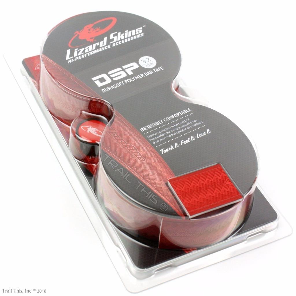 Lizard Skins Red DSP Durasoft Polymer 3.2mm Road Bike Bar Wrap