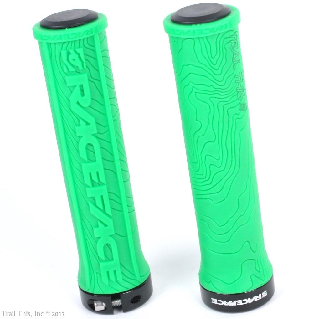 Race Face Half Nelson Lock-On MTB BMX Grips Blue AC990058